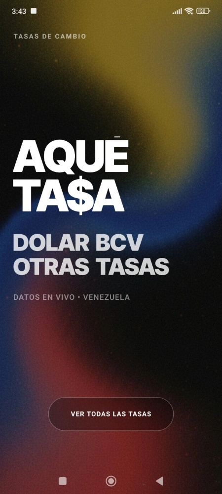 Captura de pantalla de la app